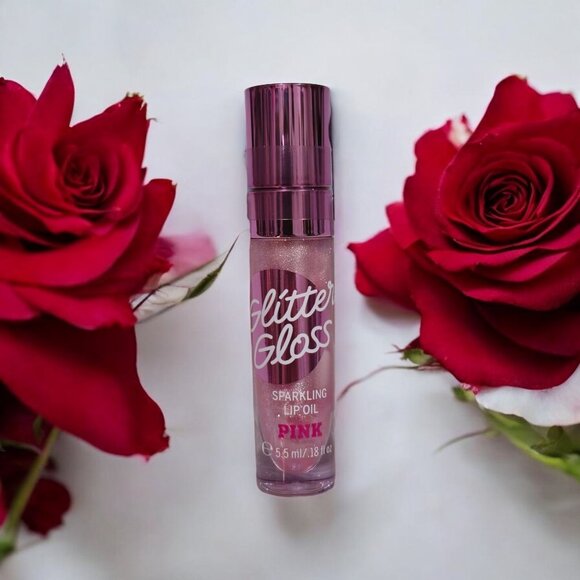 Victoria's Secret Other - 🆕🆑 Victorias Secret Pink Glitter Gloss Sparkling Lip Oil Fruit Punch, Last One